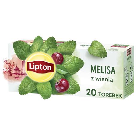 Herbata Lipton melisa z wiśnią 20 exp.