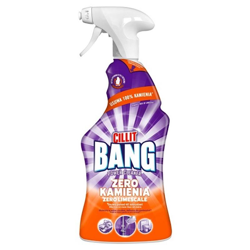 Płyn do czyszczenia Cillit Bang Power Cleaner Kamień i brud środek w sprayu 750 ml