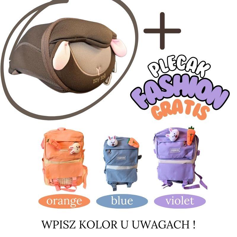 ZOYZOII Plecak OWIECZKA seria PLUSZAKI  + Plecak Fashion GRATIS