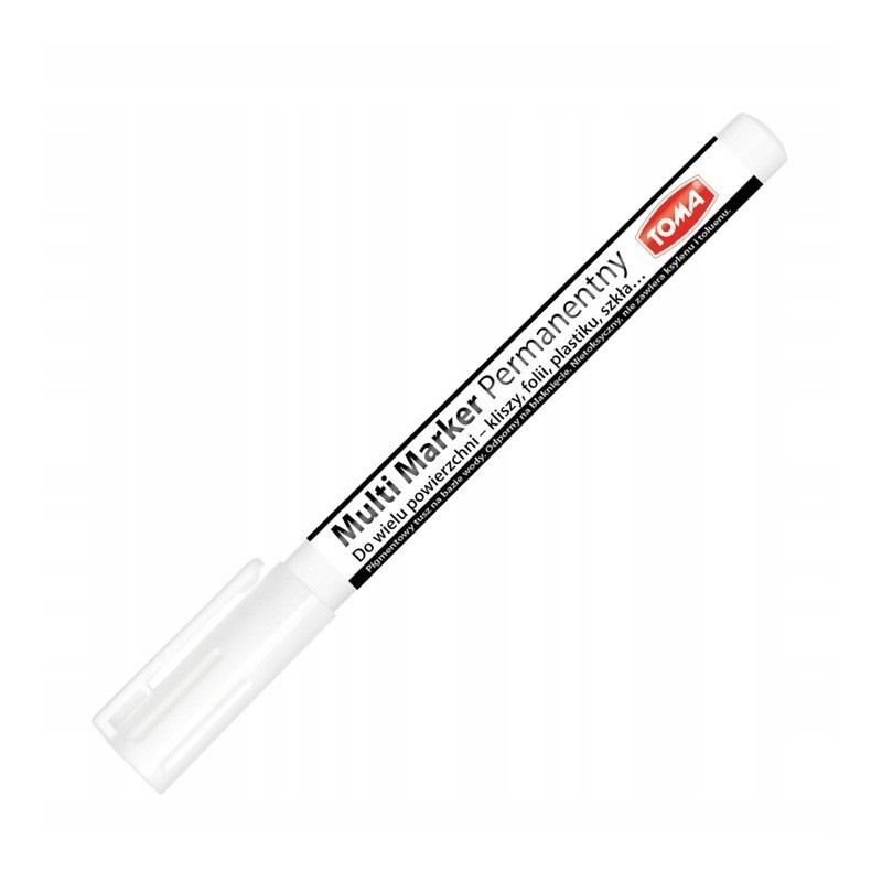 Marker TOMA permanentny TO-333 0 1 biały