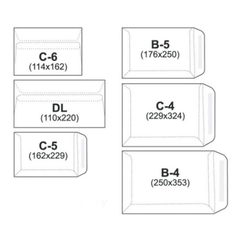 Koperta C5 biała HK  a 50szt.