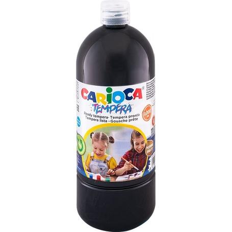 Farba tempera Carioca 1000ml czarna