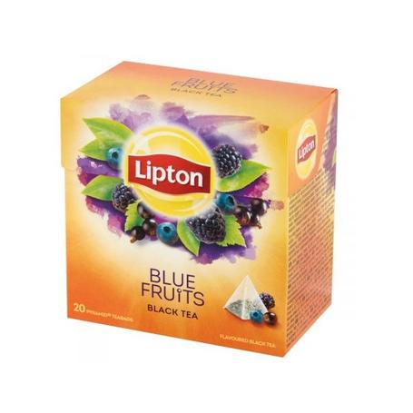 Herbata Lipton PIRAMIDKI   BlueFruits 20exp.