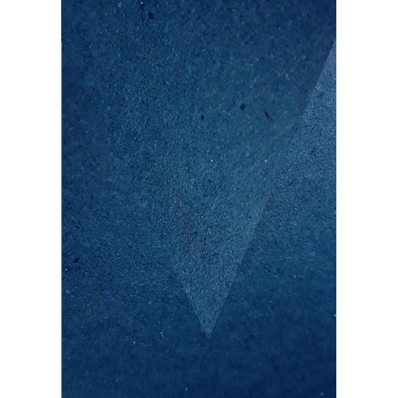 Papier wizytówkowy ozdobny GALERIA PAPIERU KRAFT granatowy 275g/m2  a 20ark. 204419