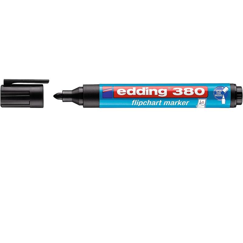 Marker Edding 380 do Flipchartów - czarny