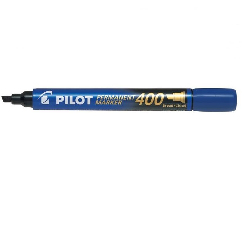 Marker PILOT SCA-400 NIEBIESKI - ścięta końcówka