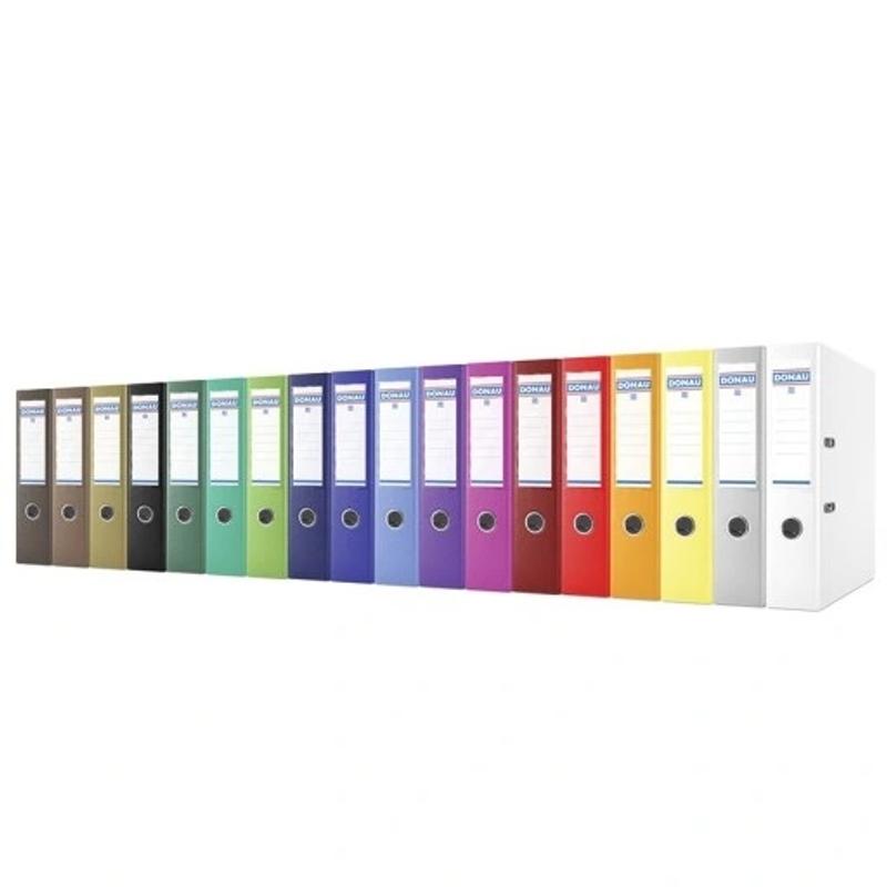 Segregator  A4/7,5cm DONAU Master PP Czarny