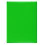 Teczka z gumką kolorowa A4 KBK lakierowana Zielona