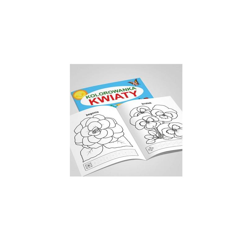 MARTEL Kolorowanka KWIATY  32 stron