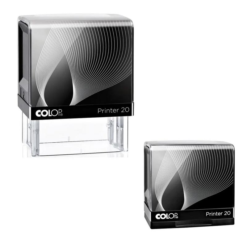 Automat do pieczątki bez gumki COLOP PRINTER IQ 20 poduszka nienasączona BLANCO