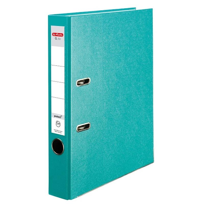 Segregator A4 5cm HERLITZ Turkusowy