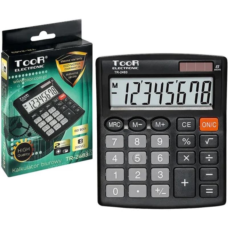 Kalkulator TOOR Electronic TR-2483 - czarny