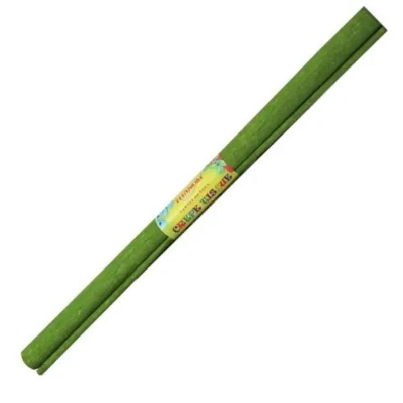 Bibuła marszczona TITANUM 50cm x 200cm  kolor jasny zielony nr 22