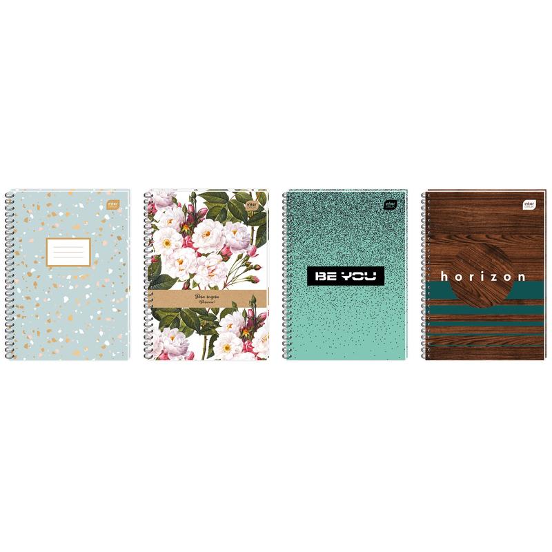 Kołozeszyt A5 100k INTERDRUK mix wzorów