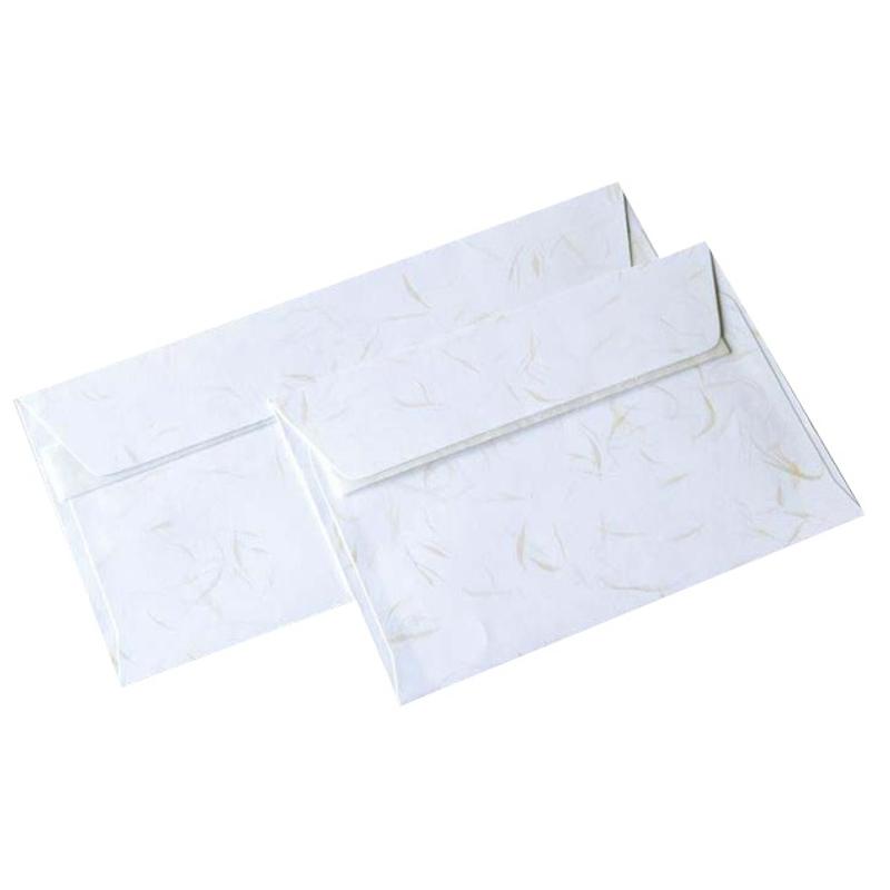 Koperta DL Wiatr biały  a 10szt. 280106