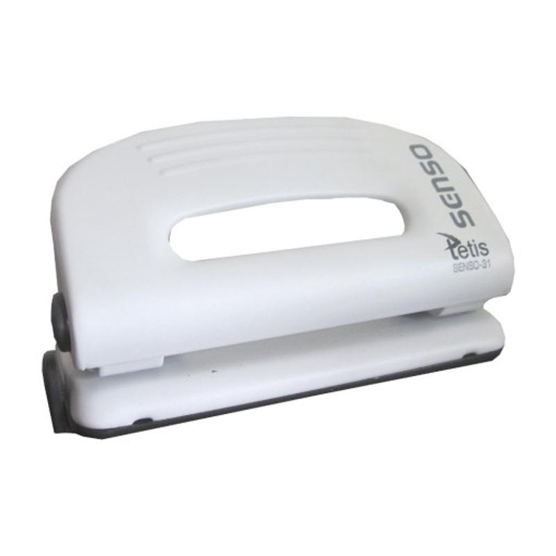 Dziurkacz metalowy SENSO mały (10arkuszy) niebieski seria 32