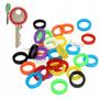 Zawieszka/nakładka na klucze, oponka TRES mix kolorów a'1szt.