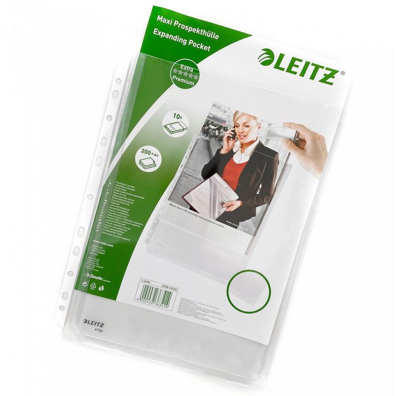 Koszulka A4 na katalogi LEITZ opakowanie a 10szt 4756-10-03