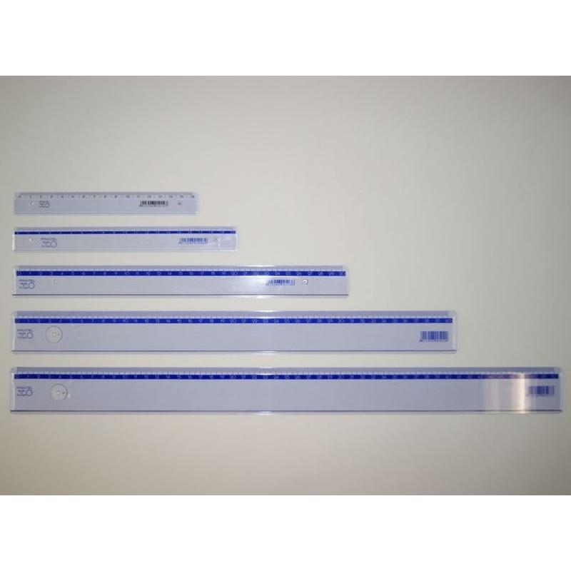 Linijka 40cm plastikowa PRATEL