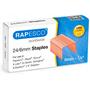 Zszywki 24/6  RAPESCO miedziowane