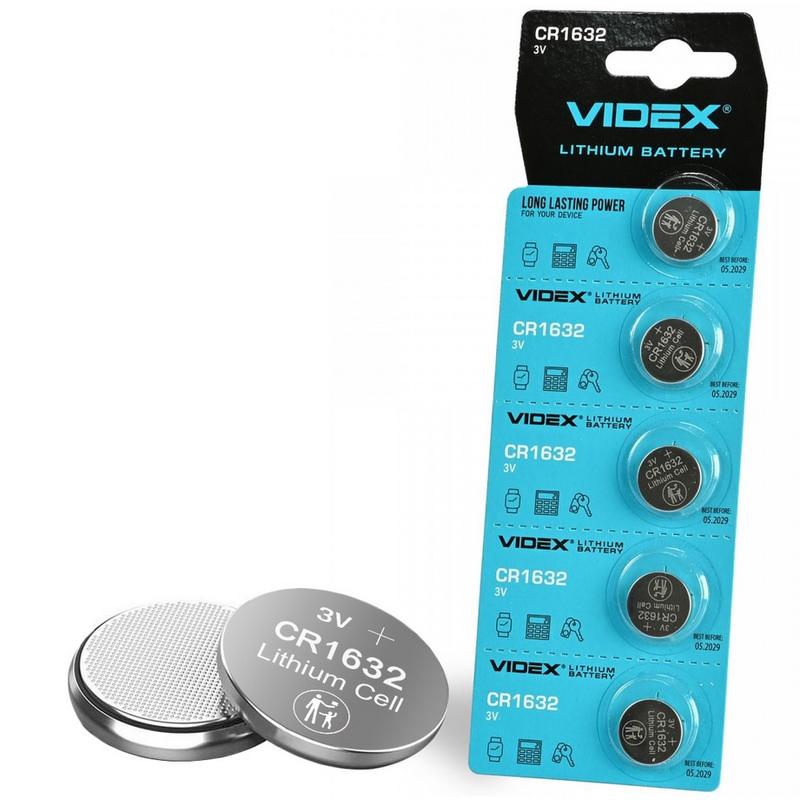 Bateria VIDEX-CR-1632-a 5 sztuk