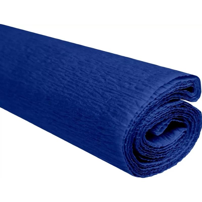 Bibuła marszczona CREATINO 50cm x 200cm  granatowa