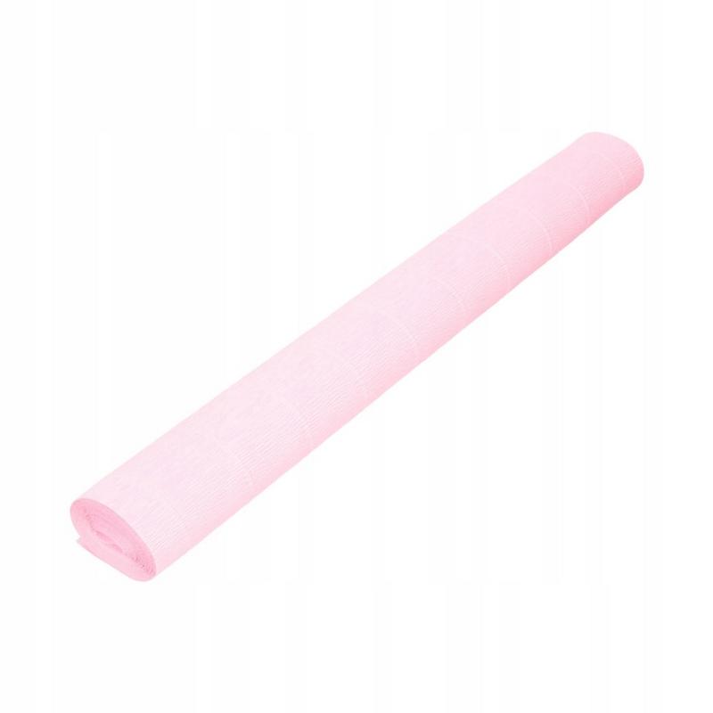 Bibuła marszczona CREATINO 50cm x 200cm  jasnoróżowa