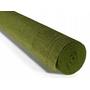 Bibuła marszczona CREATINO 50cm x 200cm  oliwkowa