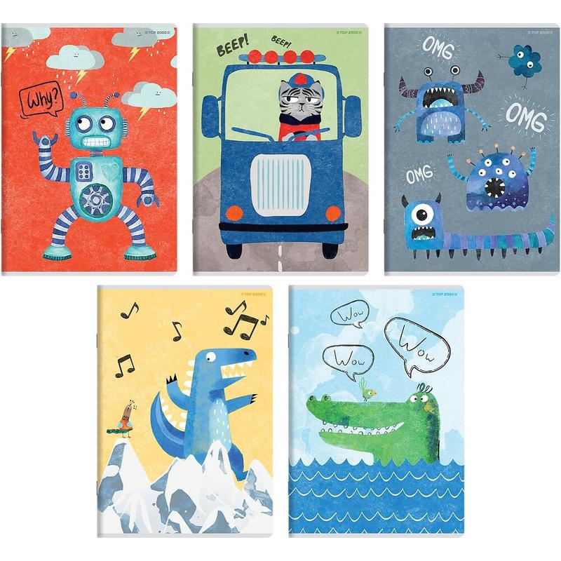 Brulion A6 96k  HERLITZ - kratka