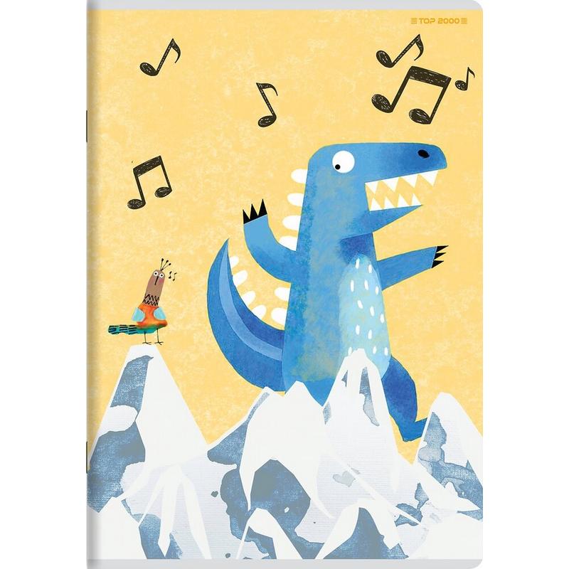 Brulion A6 96k  HERLITZ - kratka