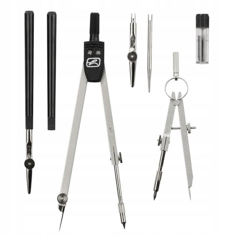 Cyrkiel techniczny HERLITZ zestaw 7-elementów