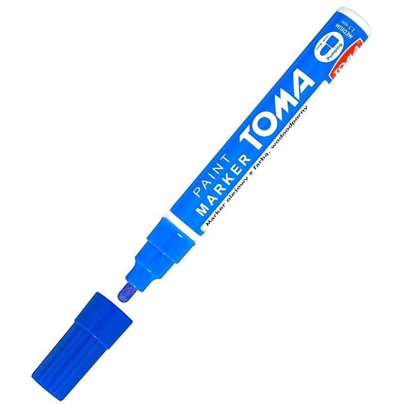 Marker olejowy TOMA TO-440 Niebieski