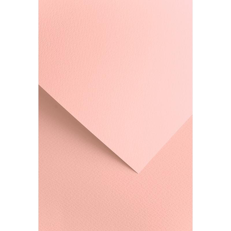 Papier wizytówkowy ozdobny GALERIA PAPIERU SAWANNA 220 g/ 20 ark. – pudrowy róż 204817