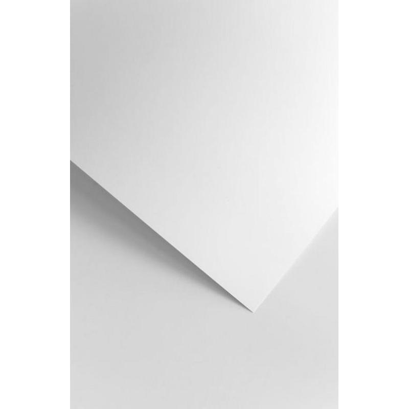 Papier wizytówkowy ozdobny GALERIA PAPIERU GŁADKI  120g/50ark. - biały  206801