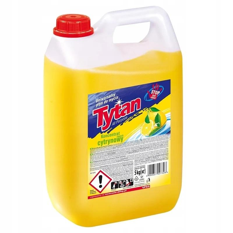Płyn TYTAN 5L uniwersalny - cytrynowy