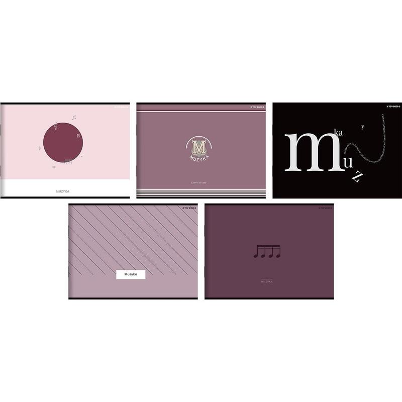 Zeszyt do nut A5  16-kart. TOP2000