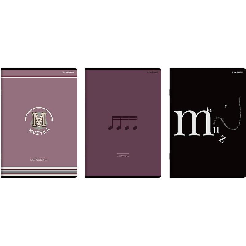 Zeszyt do nut A4 16 kartkowy - TOP2000 MegaMix