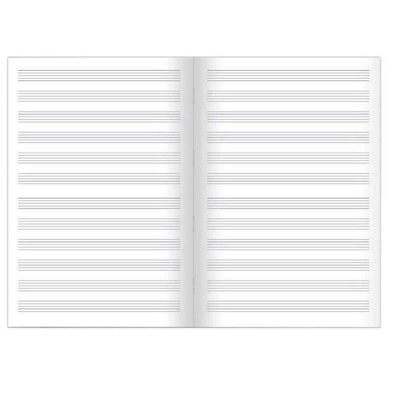 Zeszyt do nut A4 16 kartkowy - TOP2000 MegaMix