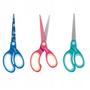 Nożyczki HERLITZ 17cm , szpiczaste - mix kolorów