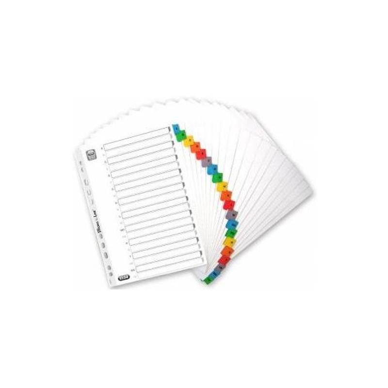 Przekładki do segregatora A4  A-Z  OXFORD MYLAR 204595