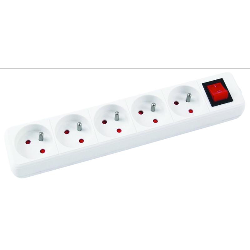 Przedłużacz, listwa przeciw przepięciowa OFFICE PRODUCT 3m/5-gniazd - biały