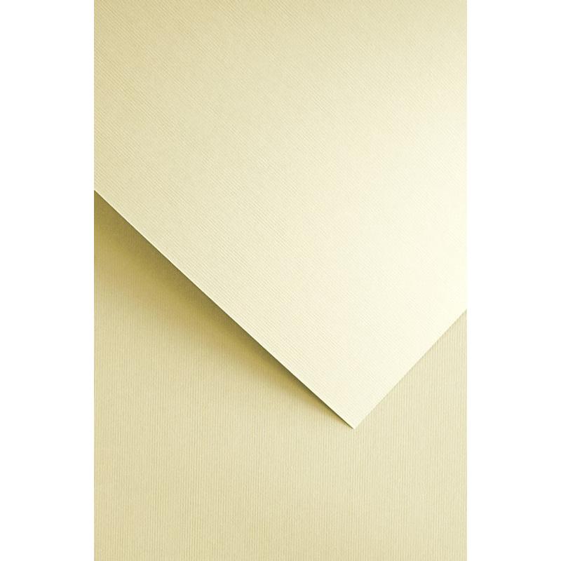 Papier wizytówkowy ozdobny GALERIA PAPIERU PRĄŻKI  230 g/ 20 ark. – kremowy 203702
