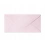 Koperta DL Gładki różowy satynowy  10szt. 280126