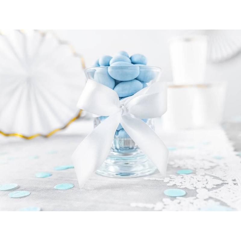 Wstążki satynowe 25mm/25m białe