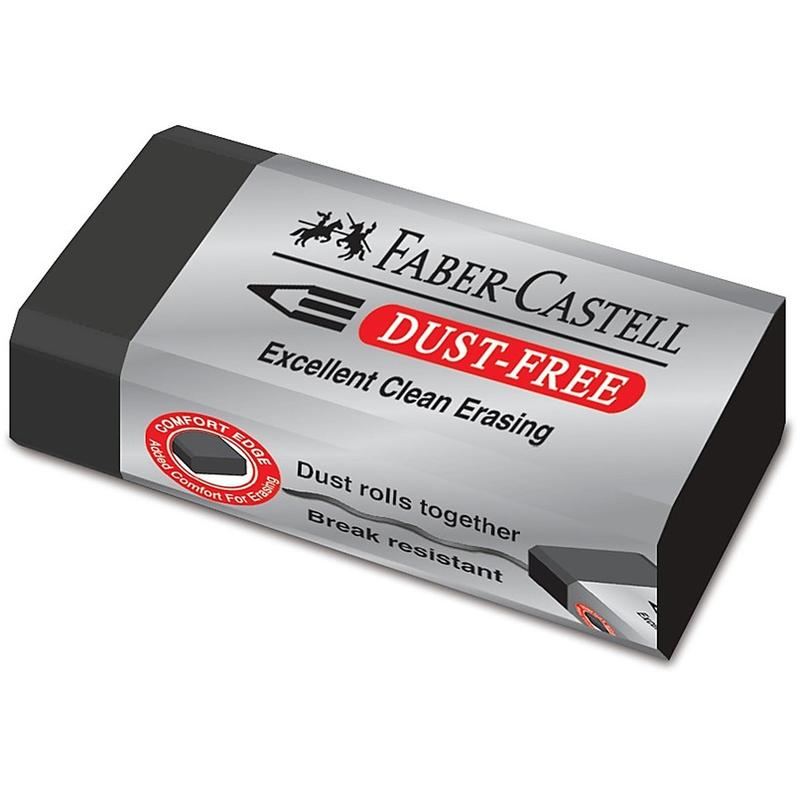 Gumka do ścierania FABER CASTELL DUST FREE 18 71 71 - czarna