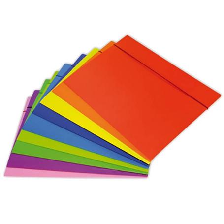 Teczka z gumką KRESKA A5 mix