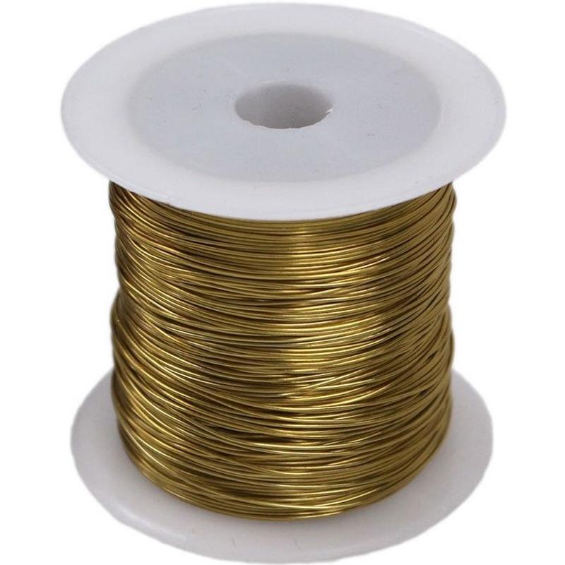 Drucik florystyczny do dekoracji TITANUM 0,45 x 30m - złoty