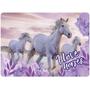 Podkład na biurko DERFORM laminowany A3 Konie - kolorowy