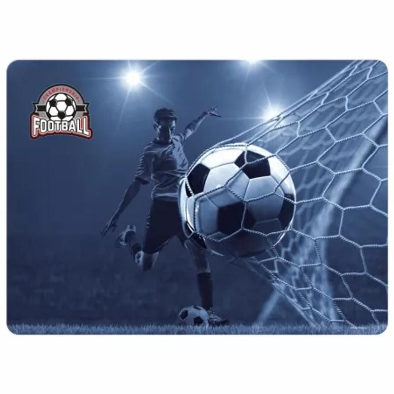 Podkład na biurko DERFORM laminowany A3 Piłka - granatowy