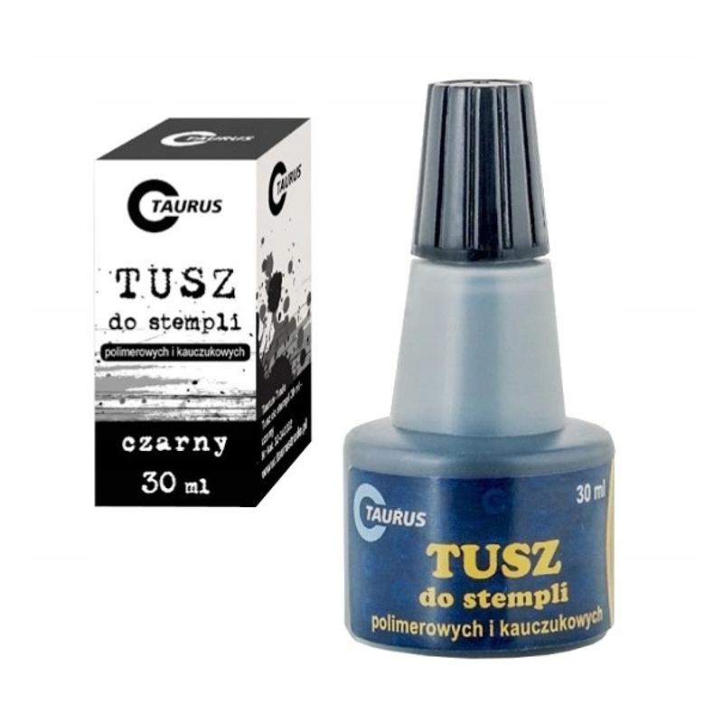 Tusz do stempli TAURUS 30ml  Czarny